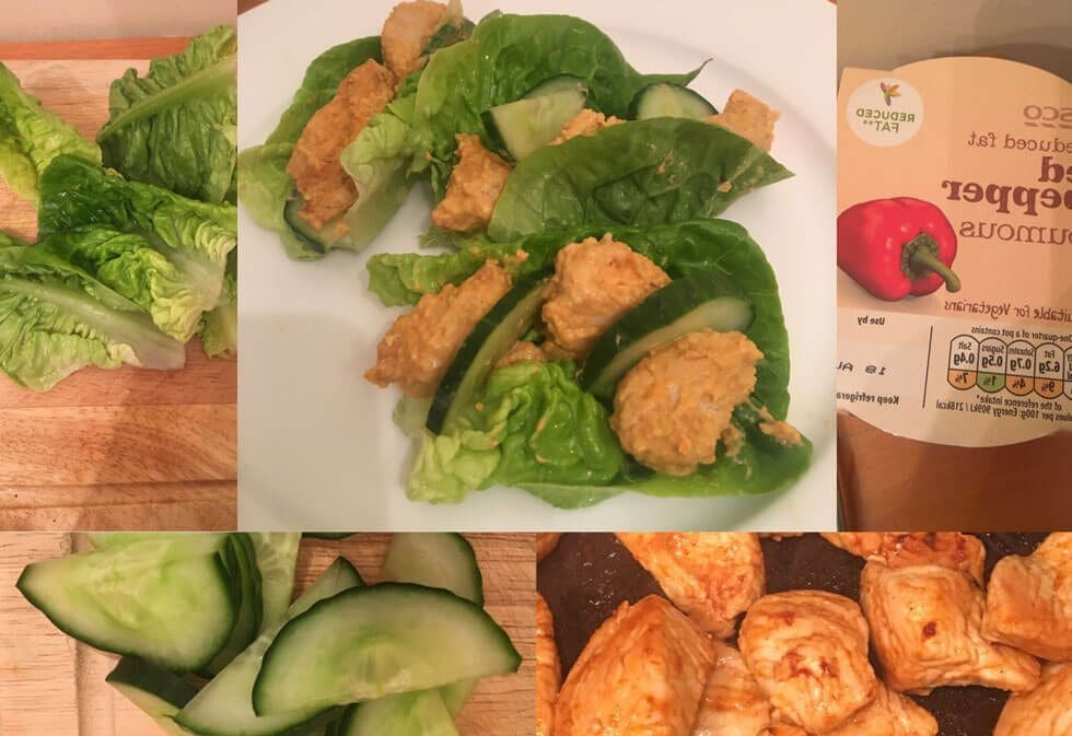 Lettuce bites